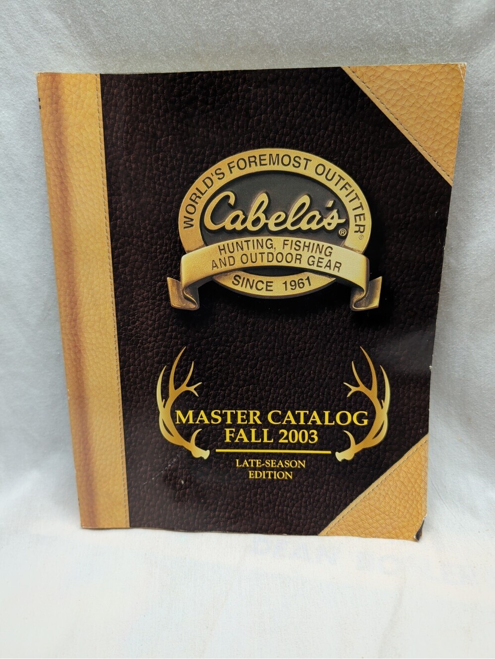Cabela's Hunting Fishing Outdoor Catalog Late-Season Fall Edition 2003
